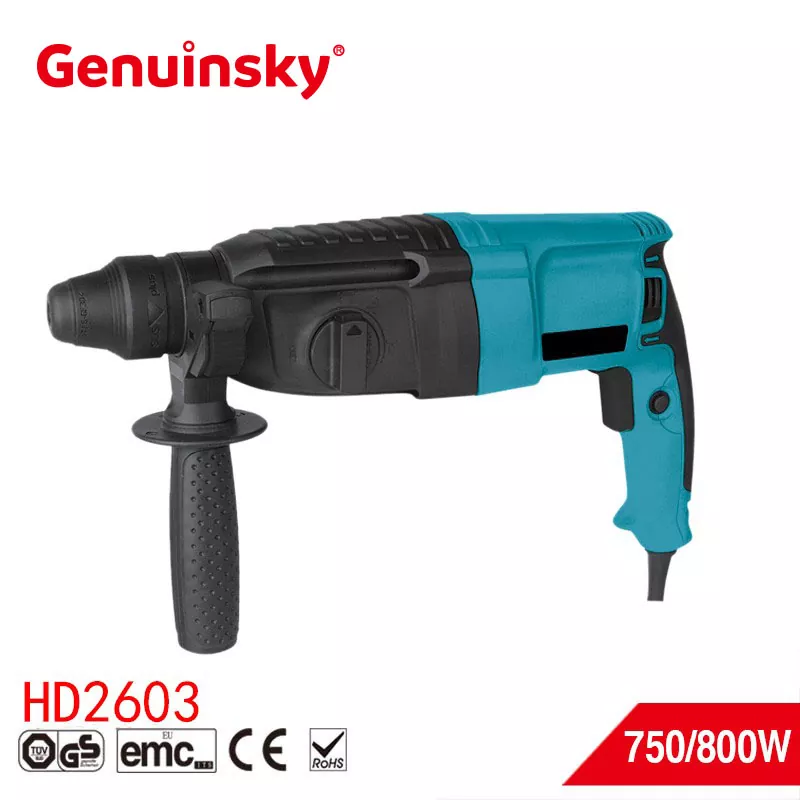 26 มม. 4 ฟังก์ชั่น Hammer Drill 750W