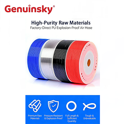 ท่อลมป้องกันการระเบิด PU ที่มีความบริสุทธิ์สูง
